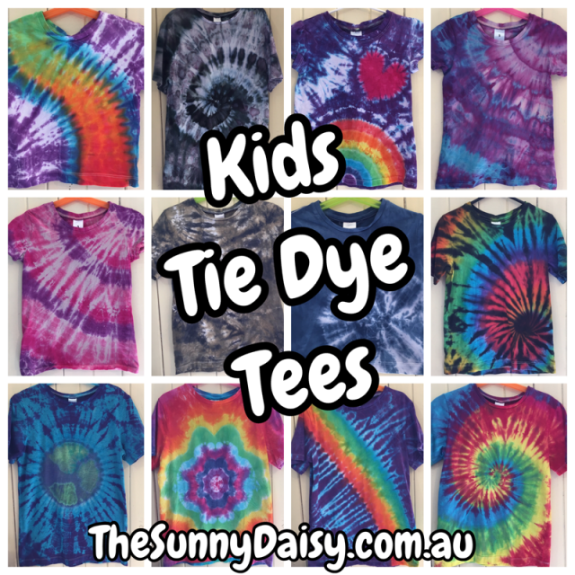 Tie Dyed Kids T-Shirts & Tops